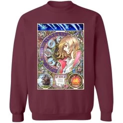 Howl Portrait Art Sweatshirt -Ghibli Shop redirect09112021070934 3