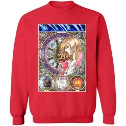 Howl Portrait Art Sweatshirt -Ghibli Shop redirect09112021070934 5 1