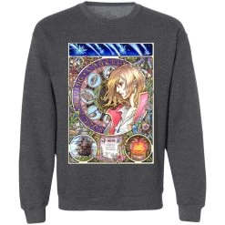 Howl Portrait Art Sweatshirt -Ghibli Shop redirect09112021070934 6 1