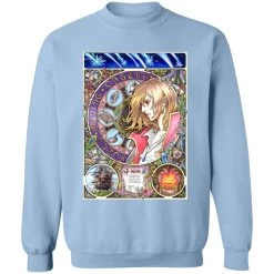 Howl Portrait Art Sweatshirt -Ghibli Shop redirect09112021070934 7 1