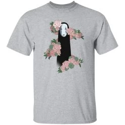 Spirited Away – Kaonashi By The Flowers Style 2 T Shirt 28 Spirited Away – Kaonashi By The Flowers Style 2 T Shirt -Ghibli Shop redirect09112022130901 5