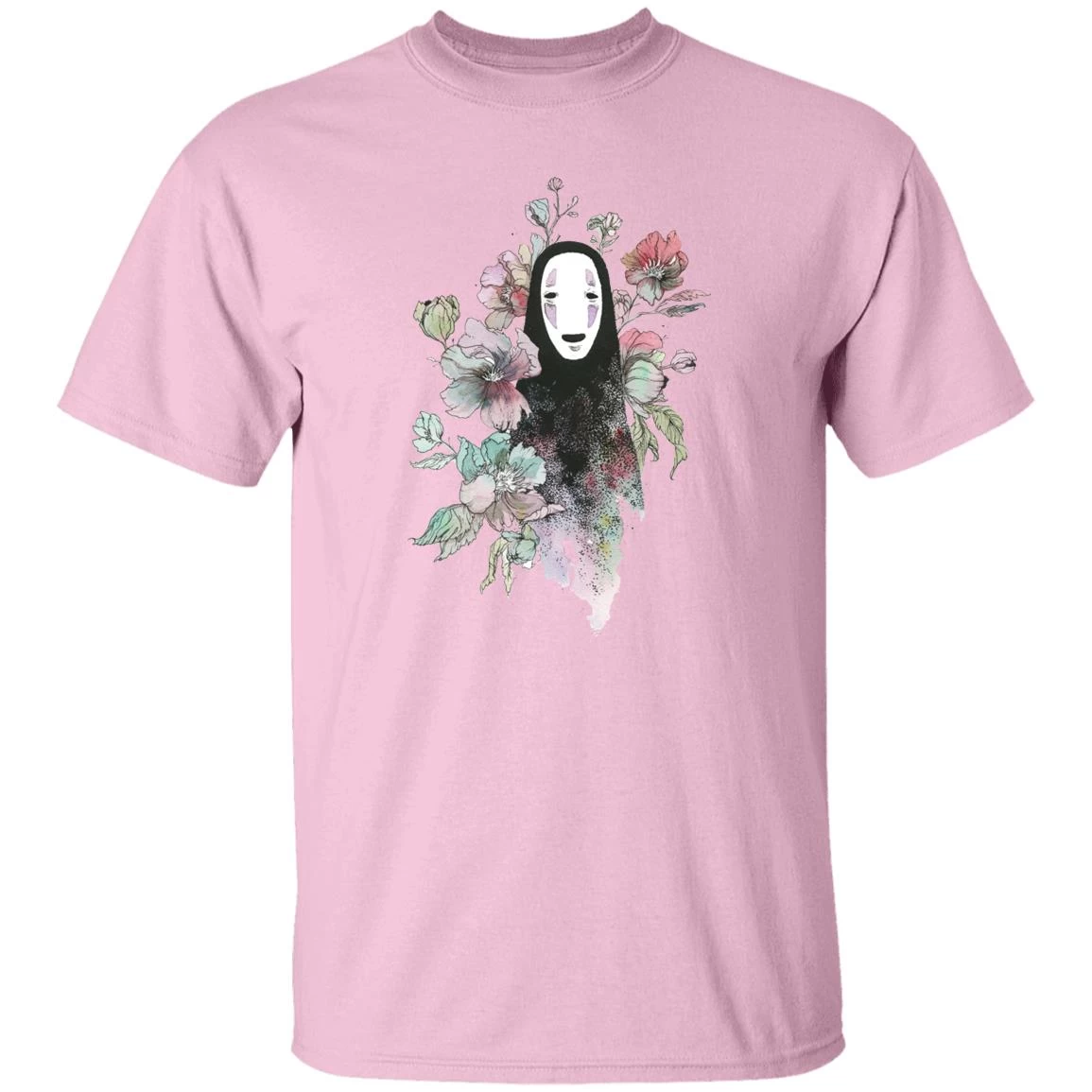 Spirited Away – Kaonashi By The Flowers T Shirt 7 Spirited Away – Kaonashi By The Flowers T Shirt - Image 5