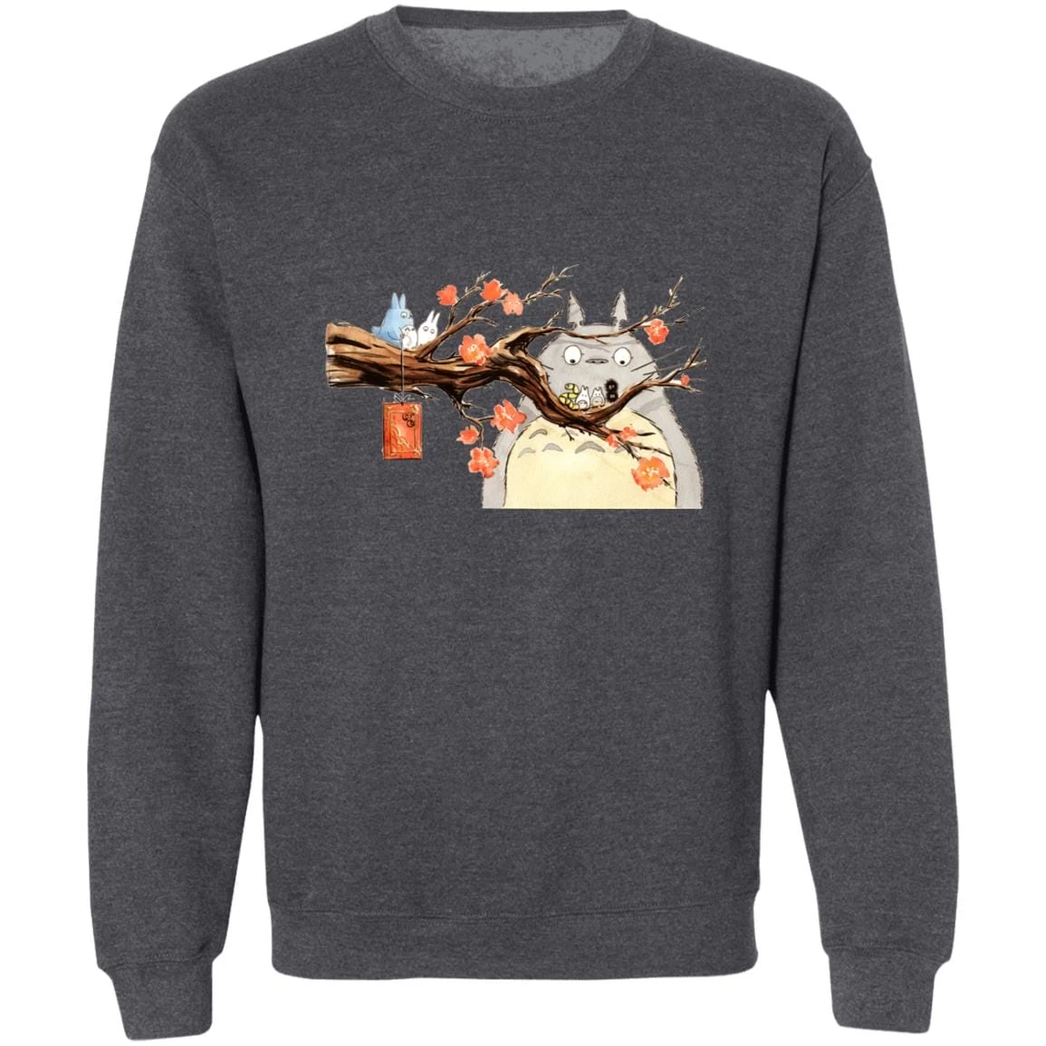 Totoro Family And Sakura Sweatshirt 13 Totoro Family And Sakura Sweatshirt - Image 11