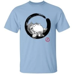 Totoro Family And The Girls In Black And White T Shirt -Ghibli Shop redirect09142022070901 1