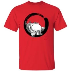 Totoro Family And The Girls In Black And White T Shirt -Ghibli Shop redirect09142022070902 6