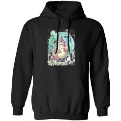 Totoro And Mei Watercolor Hoodie -Ghibli Shop redirect09142022070943 2