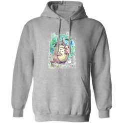 Totoro And Mei Watercolor Hoodie -Ghibli Shop redirect09142022070943 5
