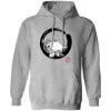 Totoro Family And The Girls In Black And White Hoodie -Ghibli Shop redirect09142022070953