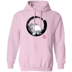 Totoro Family And The Girls In Black And White Hoodie -Ghibli Shop redirect09142022070954 1