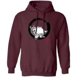 Totoro Family And The Girls In Black And White Hoodie -Ghibli Shop redirect09142022070954 2 1