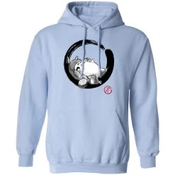 Totoro Family And The Girls In Black And White Hoodie -Ghibli Shop redirect09142022070954 8