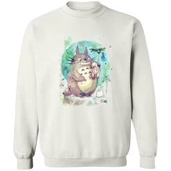 Totoro And Mei Watercolor Sweatshirt 21 Totoro And Mei Watercolor Sweatshirt -Ghibli Shop redirect09142022080921 1
