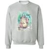 Totoro And Mei Watercolor Sweatshirt -Ghibli Shop redirect09142022080921