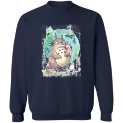 Totoro And Mei Watercolor Sweatshirt 34 Totoro And Mei Watercolor Sweatshirt -Ghibli Shop redirect09142022080921 4 1