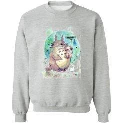 Totoro And Mei Watercolor Sweatshirt 36 Totoro And Mei Watercolor Sweatshirt -Ghibli Shop redirect09142022080921 5
