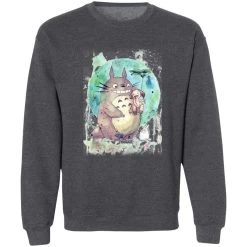 Totoro And Mei Watercolor Sweatshirt 26 Totoro And Mei Watercolor Sweatshirt -Ghibli Shop redirect09142022080922 1