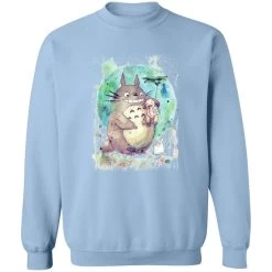 Totoro And Mei Watercolor Sweatshirt 27 Totoro And Mei Watercolor Sweatshirt -Ghibli Shop redirect09142022080922 2