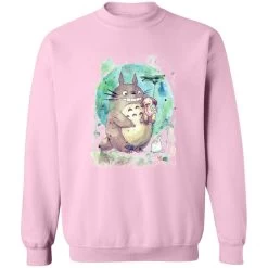 Totoro And Mei Watercolor Sweatshirt 28 Totoro And Mei Watercolor Sweatshirt -Ghibli Shop redirect09142022080922 3