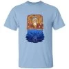 Princess Mononoke Shishigami Day And Night Time T Shirt -Ghibli Shop redirect09162021140900