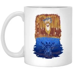 Princess Mononoke Shishigami Day And Night Time Mug -Ghibli Shop redirect09162021140900 9 1