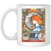 Nausicaa Portrait Art Mug -Ghibli Shop redirect09162021140906