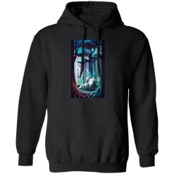 Princess Mononoke 1997 Illustration Hoodie -Ghibli Shop redirect09162021140907 2 1