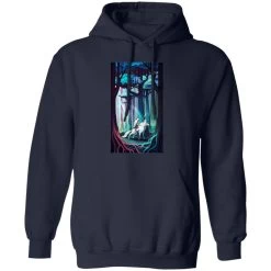 Princess Mononoke 1997 Illustration Hoodie -Ghibli Shop redirect09162021140907 3 1