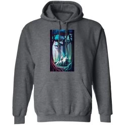 Princess Mononoke 1997 Illustration Hoodie -Ghibli Shop redirect09162021140907 4 1