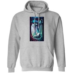 Princess Mononoke 1997 Illustration Hoodie -Ghibli Shop redirect09162021140907 9