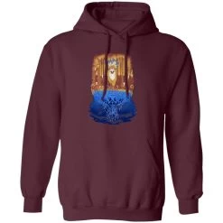 Princess Mononoke Shishigami Day And Night Time Hoodie -Ghibli Shop redirect09162021140922 7