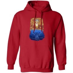 Princess Mononoke Shishigami Day And Night Time Hoodie -Ghibli Shop redirect09162021140922 8
