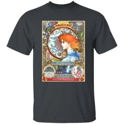 Nausicaa Portrait Art T Shirt -Ghibli Shop redirect09162021140943 3