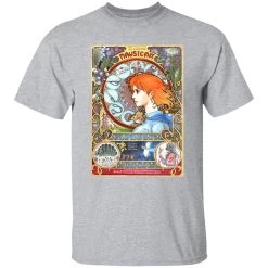 Nausicaa Portrait Art T Shirt -Ghibli Shop redirect09162021140943 8