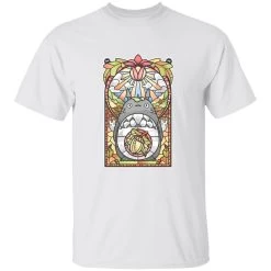 Totoro Stained Glass Art T Shirt -Ghibli Shop redirect09162021140950 1 1