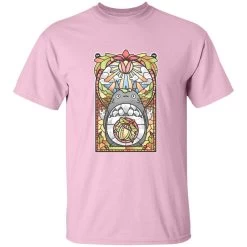 Totoro Stained Glass Art T Shirt -Ghibli Shop redirect09162021140951 2