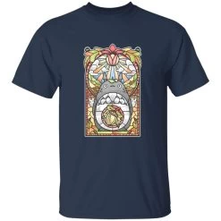 Totoro Stained Glass Art T Shirt -Ghibli Shop redirect09162021140951 4 1