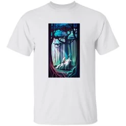 Princess Mononoke 1997 Illustration T Shirt -Ghibli Shop redirect09162021140958 1 1