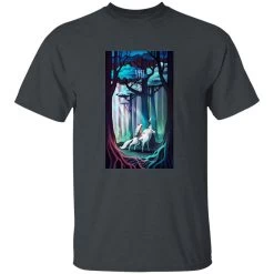 Princess Mononoke 1997 Illustration T Shirt -Ghibli Shop redirect09162021140958 3