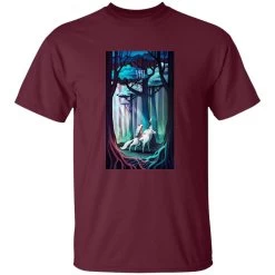 Princess Mononoke 1997 Illustration T Shirt -Ghibli Shop redirect09162021140958 5 1