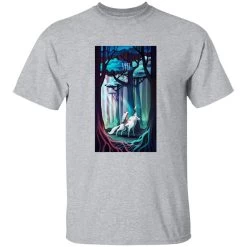 Princess Mononoke 1997 Illustration T Shirt -Ghibli Shop redirect09162021140958 8