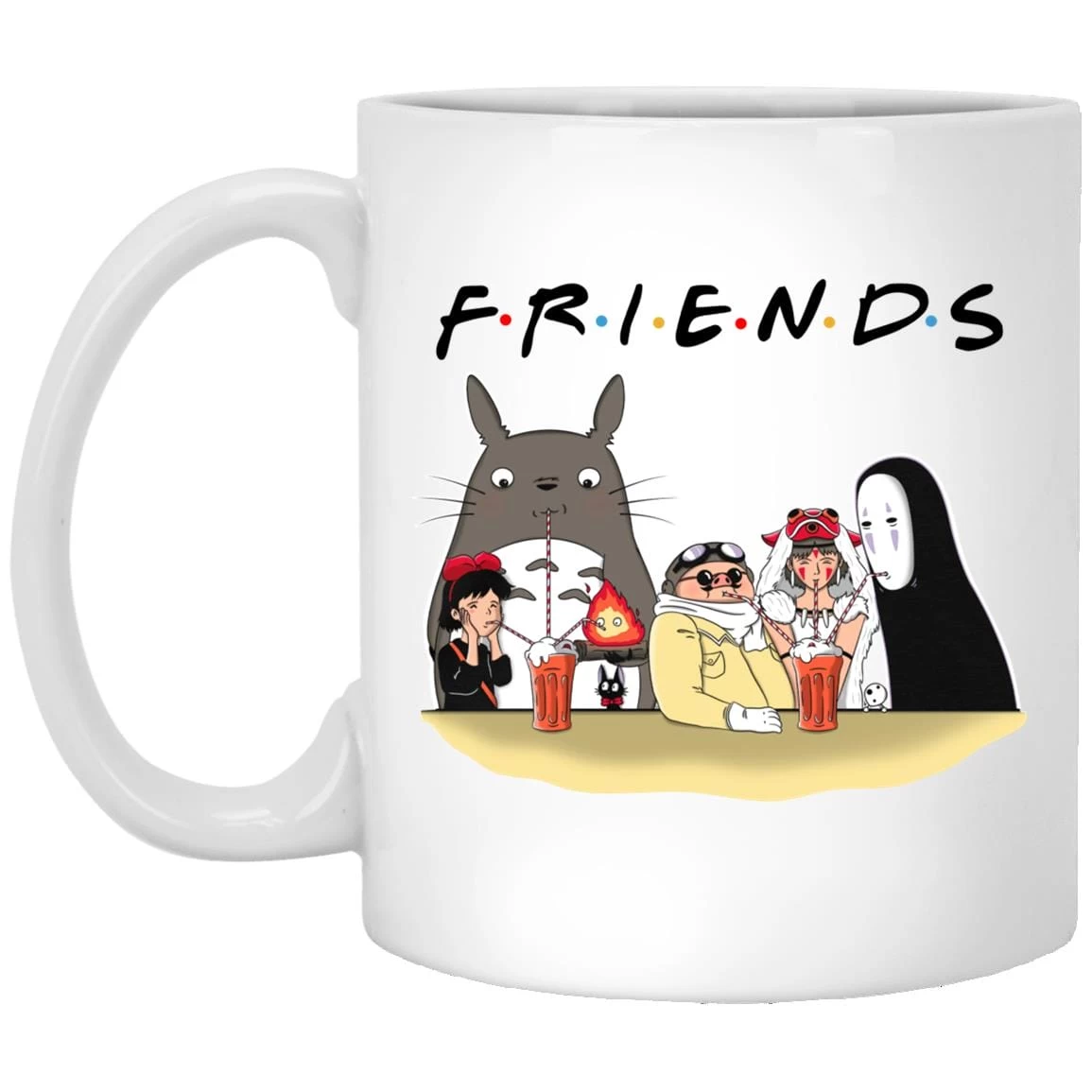Studio Ghibli F.R.I.E.N.D.S Version Mug 5 Studio Ghibli F.R.I.E.N.D.S Version Mug - Image 3