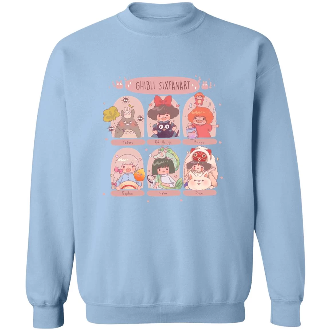 Studio Ghibli Sixfanart Sweatshirt 14 Studio Ghibli Sixfanart Sweatshirt - Image 12