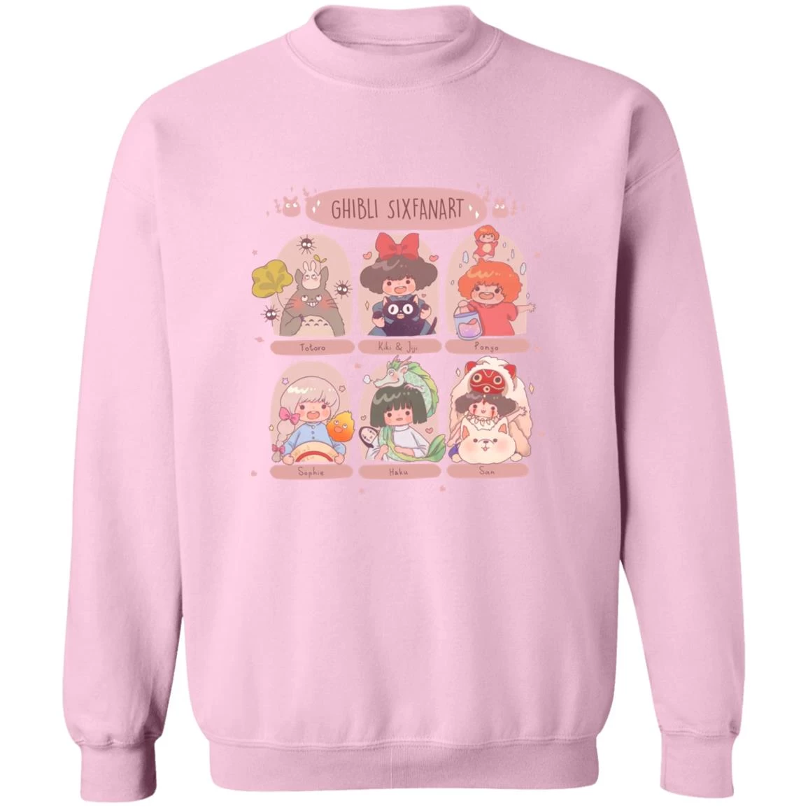Studio Ghibli Sixfanart Sweatshirt 15 Studio Ghibli Sixfanart Sweatshirt - Image 13