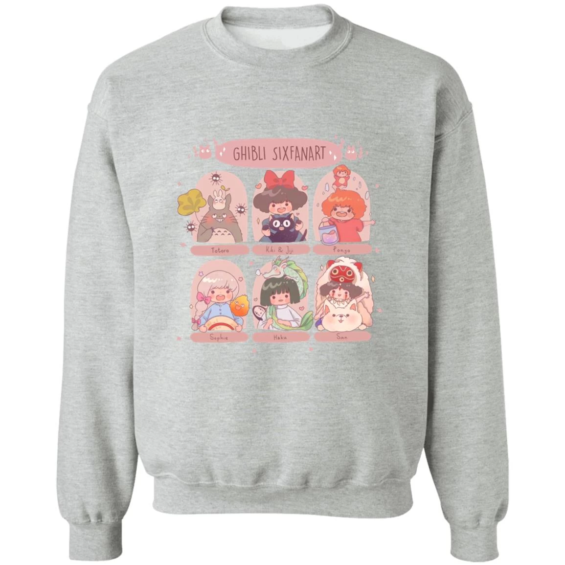 Studio Ghibli Sixfanart Sweatshirt 19 Studio Ghibli Sixfanart Sweatshirt - Image 17