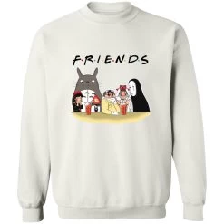 Studio Ghibli F.R.I.E.N.D.S Version Sweatshirt -Ghibli Shop redirect09162022140957 1 1