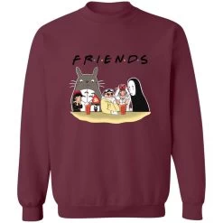 Studio Ghibli F.R.I.E.N.D.S Version Sweatshirt -Ghibli Shop redirect09162022140957 3 1