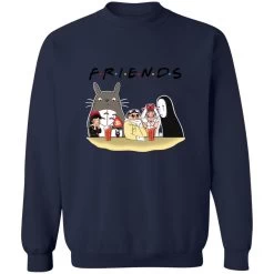 Studio Ghibli F.R.I.E.N.D.S Version Sweatshirt -Ghibli Shop redirect09162022140958 5