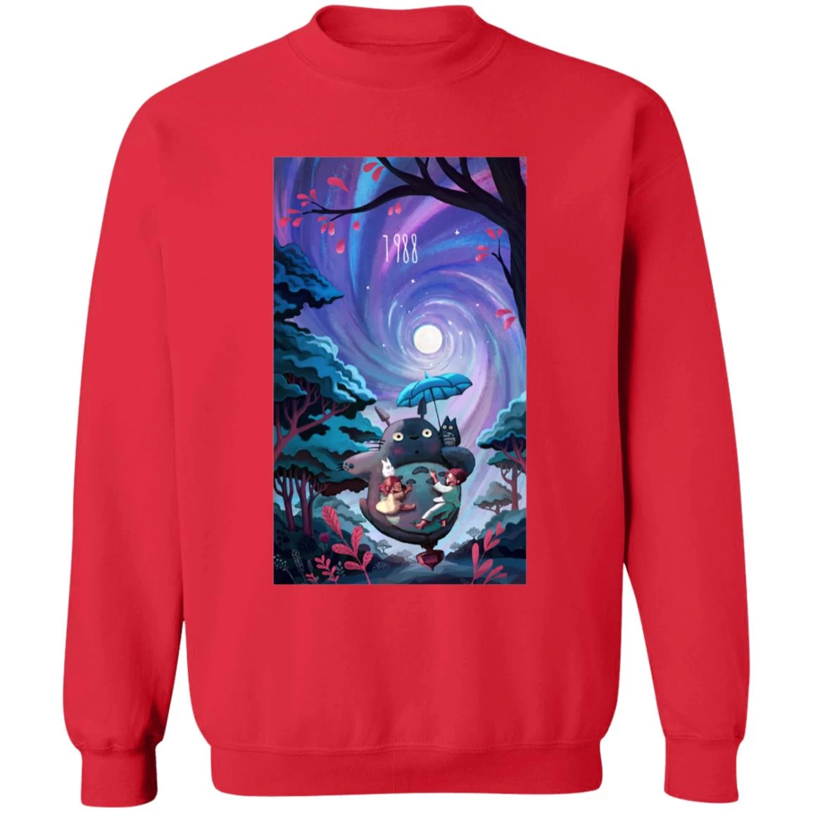 My Neighbor Totoro 1988 Illustration Sweatshirt 8 My Neighbor Totoro 1988 Illustration Sweatshirt - Image 6