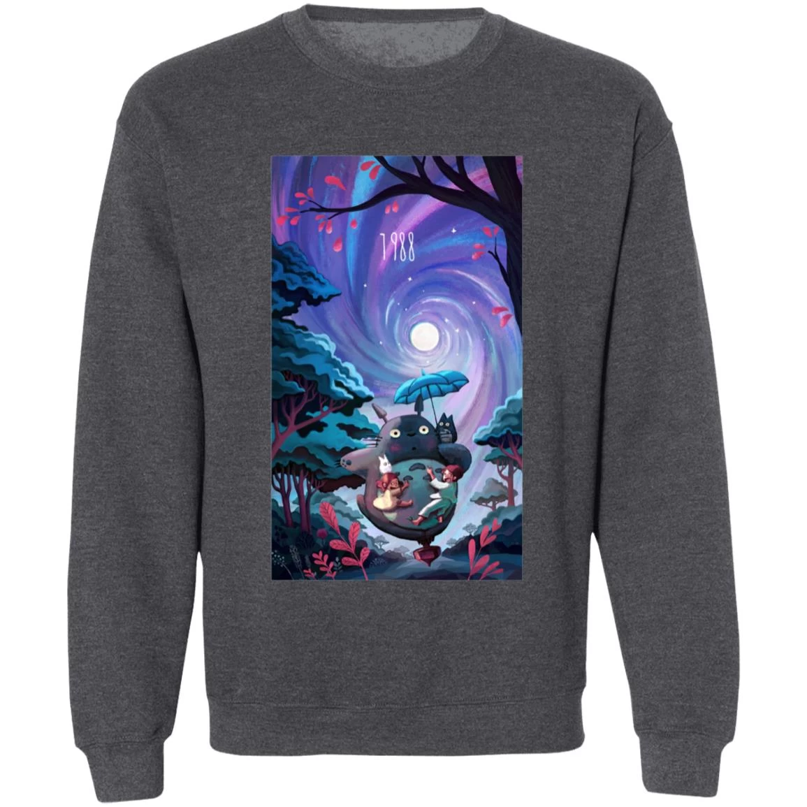 My Neighbor Totoro 1988 Illustration Sweatshirt 13 My Neighbor Totoro 1988 Illustration Sweatshirt - Image 11