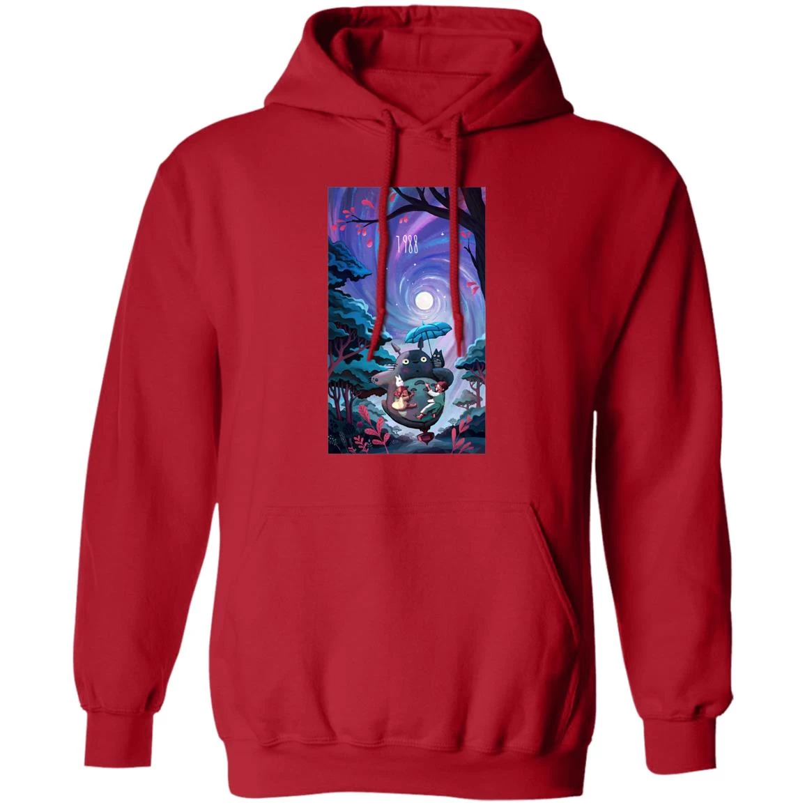 My Neighbor Totoro 1988 Illustration Hoodie 11 My Neighbor Totoro 1988 Illustration Hoodie - Image 9